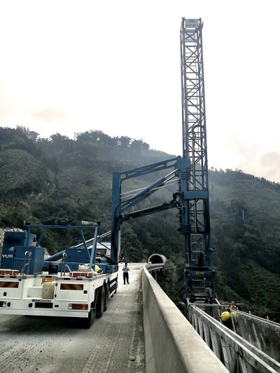 元蔓高速(红河段)全线通车，30多台97国际桥检车保驾护航！